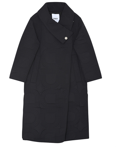 Day Birger et Mikkelsen - Teme Rhombus Quilt Jakke - Black